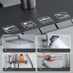 Sen Cây Tắm Đứng Phím Đàn Có LED Hiển Thị Nhiệt Độ OBP SC26-A01