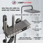 Sen Cây Tắm Đứng Phím Đàn Có LED Hiển Thị Nhiệt Độ OBP SC26-A01