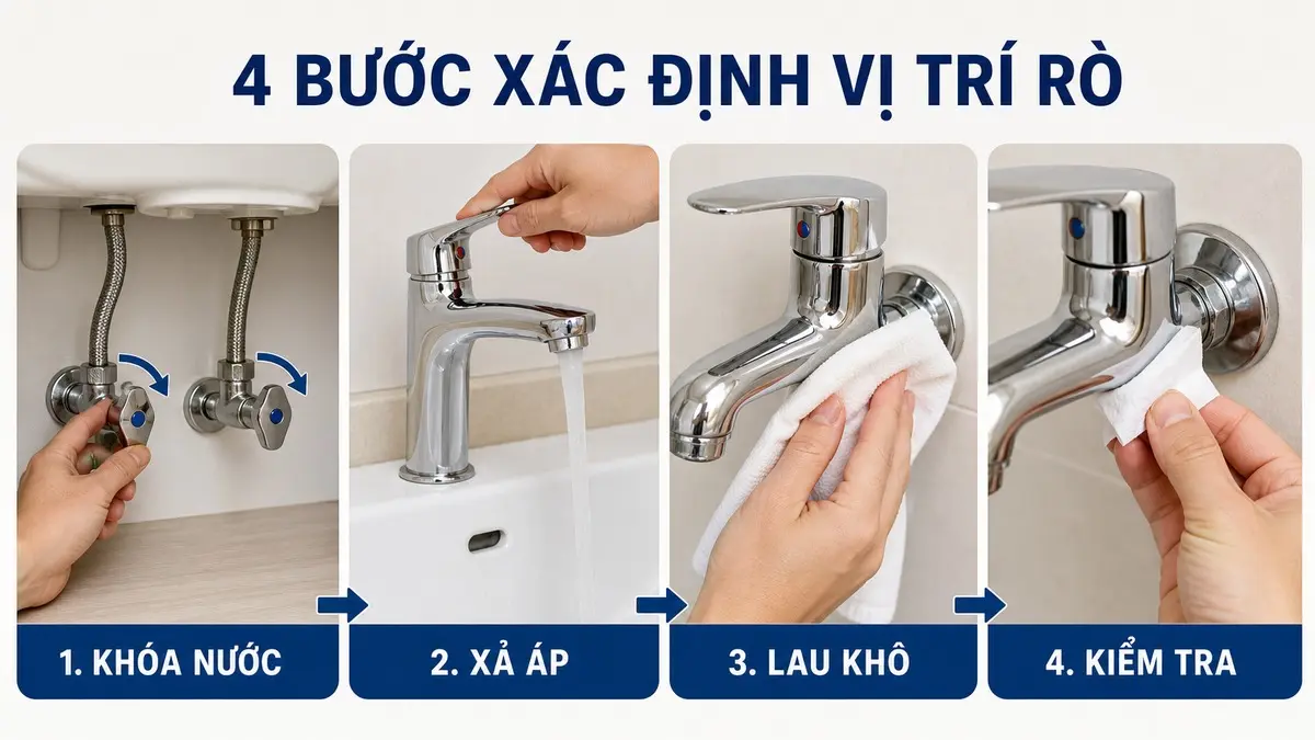 bon-buoc-xac-dinh-vi-tri-ro-voi-nuoc