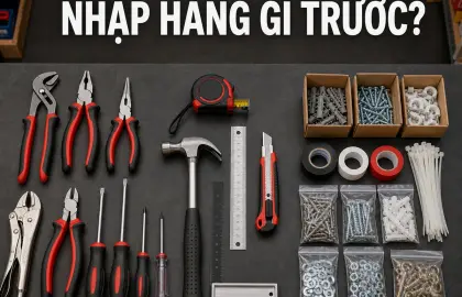 Kinh nghiệm nhập dụng cụ kim khí cho cửa hàng mới