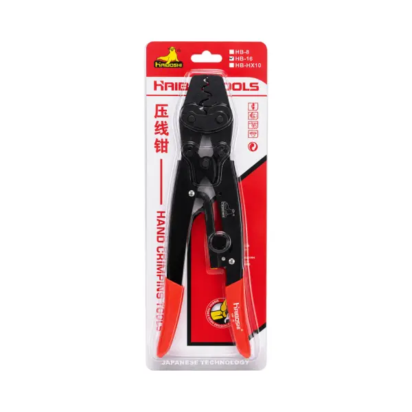 Kìm Bấm Cos HAIBOSHI HB-25 5.5-25mm Trợ Lực