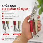 Kéo Cắt Tỉa Cành HAIBOSHI Kiểu Nhật Lưỡi Thép SK5 Cắt Cành 2cm