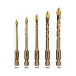 Bộ 5 Mũi Khoan HAIBOSHI 3-7mm Chuôi Lục Giác