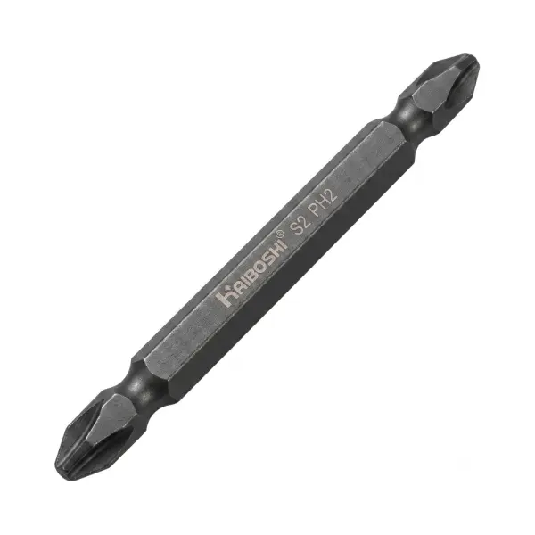 Mũi Vít Hai Đầu HAIBOSHI PH2 Thép S2 Hộp 10 Mũi