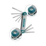 Bộ Lục Giác Hoa Thị Gấp Gọn JcTop 8 Món