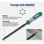 Giũa Thép JCTOP ER6501-ER6504 8 Inch 200mm