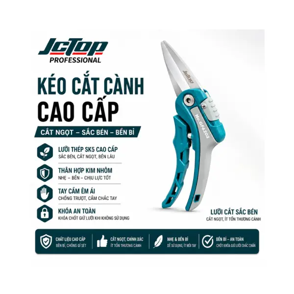 Kéo Cắt Cành JCTOP GF6201/GF6202/GF6203 SK5