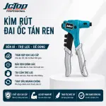Kìm Rút Đinh Tán JCTOP Hợp Kim Trợ Lực