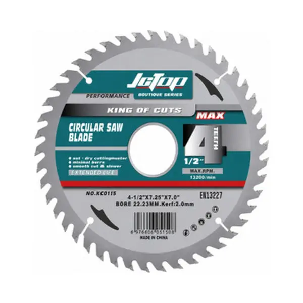 Lưỡi Cưa Gỗ JCTOP KF4115/KF7180 T.C.T 115–180mm