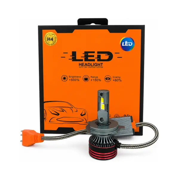 Đèn LED Trợ Sáng K8 H4 55W 5500LM 6000K