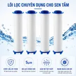 Lõi Lọc PP 5 Micron Thay Thế Cho Sen Tắm 79.8mm OBP Retail