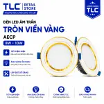 Đèn LED Âm Trần TLC AECP 8W 10W IP54