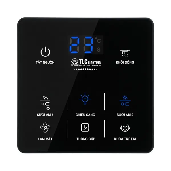 Quạt Sưởi Âm Trần TLC SAL/SAUV 30x30–30x60