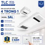 Quạt Sưởi Âm Trần TLC SAL/SAUV 30x30–30x60