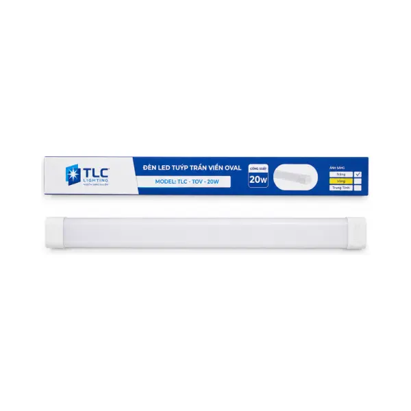 Đèn Tuýp LED Oval TLC TOV 20W 42W 62W