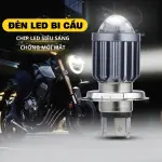 Đèn Đèn LED Bi Cầu Mini H4 Siêu Sáng 10.000LM – Pha Trắng Cos Vàng Cho Ô Tô Xe Máy
